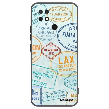 Picasee silikonový černý obal pro Xiaomi Redmi 10C - PASSPORT EDITION