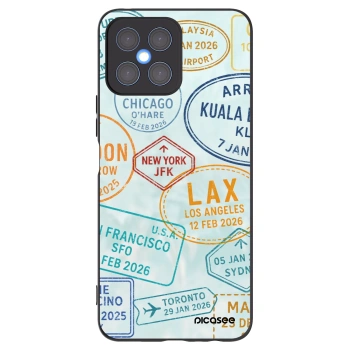 Picasee silikonový černý obal pro Honor X8 4G - PASSPORT EDITION