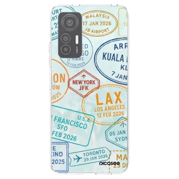 Picasee silikonový průhledný obal pro Xiaomi 12 Lite - PASSPORT EDITION