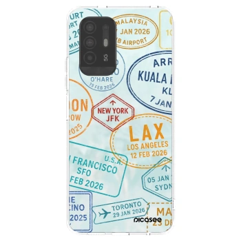 Picasee silikonový průhledný obal pro OPPO A94 5G - PASSPORT EDITION