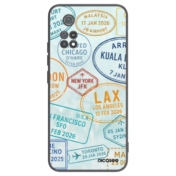 Picasee silikonový černý obal pro Xiaomi Poco M4 Pro - PASSPORT EDITION