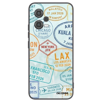 Picasee silikonový černý obal pro Xiaomi Poco X5 - PASSPORT EDITION
