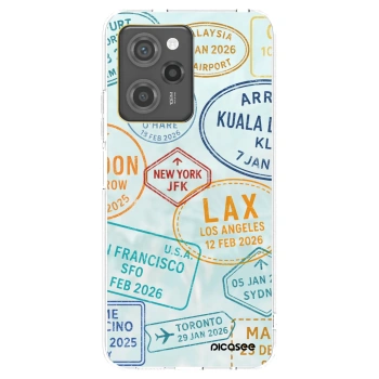 Picasee silikonový černý obal pro Xiaomi Poco X5 Pro - PASSPORT EDITION