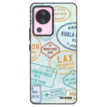 Picasee silikonový černý obal pro Xiaomi 13 Lite - PASSPORT EDITION