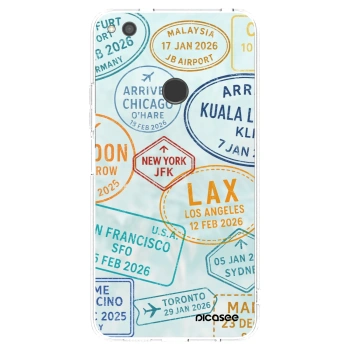 Picasee silikonový průhledný obal pro Huawei Mate 40 Pro - PASSPORT EDITION