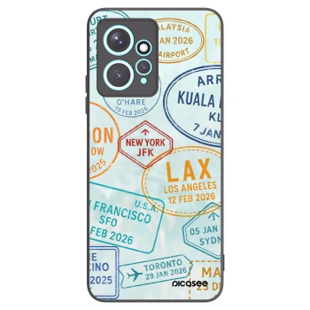 Picasee silikonový černý obal pro Xiaomi Redmi Note 12 4G - PASSPORT EDITION