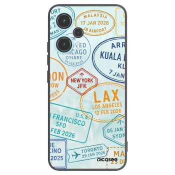 Picasee silikonový černý obal pro Xiaomi Poco F5 - PASSPORT EDITION