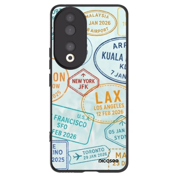 Picasee silikonový černý obal pro Honor 90 5G - PASSPORT EDITION