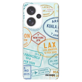 Picasee silikonový průhledný obal pro Xiaomi Redmi Note 13 Pro+ 5G - PASSPORT EDITION