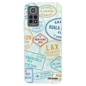 Picasee silikonový průhledný obal pro Xiaomi Redmi Note 12 Pro 4G - PASSPORT EDITION