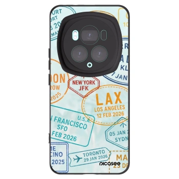 Picasee silikonový černý obal pro Honor Magic6 Pro - PASSPORT EDITION
