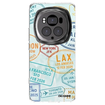 Picasee silikonový průhledný obal pro Honor Magic6 Pro - PASSPORT EDITION