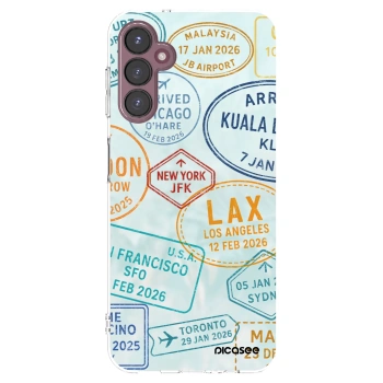 Picasee silikonový průhledný obal pro Samsung Galaxy A05s A057G - PASSPORT EDITION