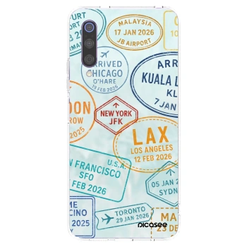 Picasee silikonový průhledný obal pro Xiaomi Mi 9 - PASSPORT EDITION