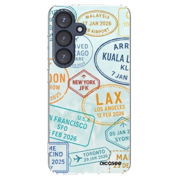Picasee silikonový průhledný obal pro Samsung Galaxy S25 5G - PASSPORT EDITION