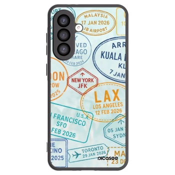 Picasee silikonový černý obal pro Samsung Galaxy A26 5G A266B - PASSPORT EDITION