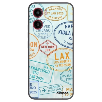 Picasee silikonový černý obal pro Motorola Moto G05 - PASSPORT EDITION