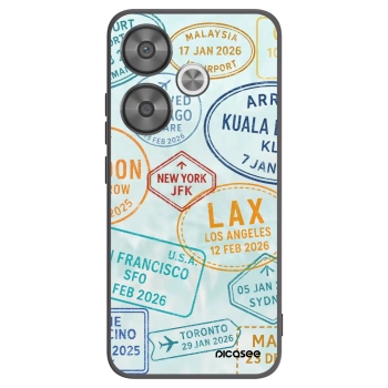 Picasee silikonový černý obal pro Xiaomi Poco F6 - PASSPORT EDITION