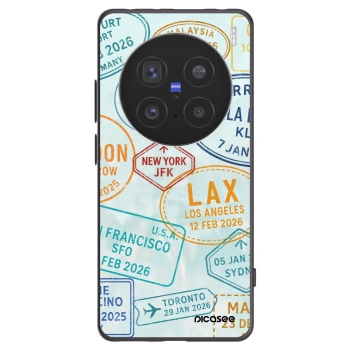 Picasee silikonový černý obal pro Vivo X200 Pro - PASSPORT EDITION