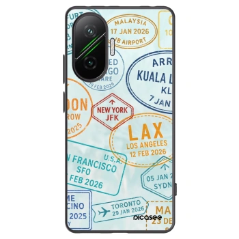Picasee silikonový černý obal pro Xiaomi Poco F7 Pro 5G - PASSPORT EDITION