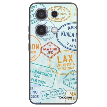 Picasee silikonový černý obal pro Xiaomi Redmi Note 14S - PASSPORT EDITION