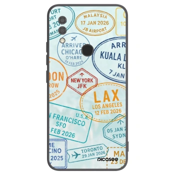 Picasee silikonový černý obal pro Xiaomi Redmi 7 - PASSPORT EDITION