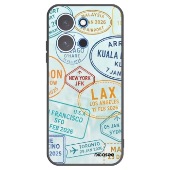 Picasee silikonový černý obal pro Xiaomi Redmi 15C 4G - PASSPORT EDITION