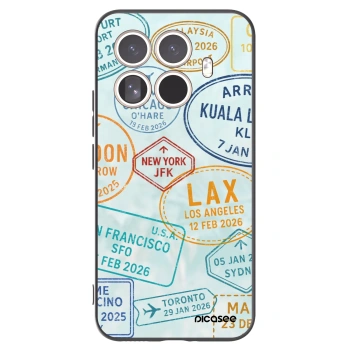 Picasee silikonový černý obal pro Xiaomi 15T Pro - PASSPORT EDITION