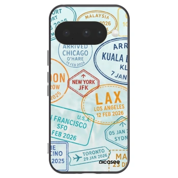 Picasee silikonový černý obal pro Google Pixel 10 - PASSPORT EDITION