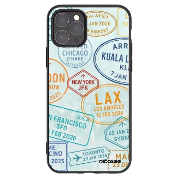 Picasee silikonový černý obal pro Apple iPhone 11 Pro - PASSPORT EDITION