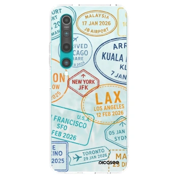 Picasee silikonový průhledný obal pro Xiaomi Mi 10 - PASSPORT EDITION