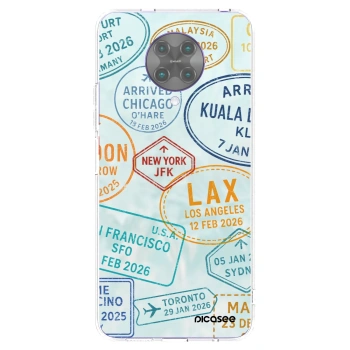 Picasee silikonový průhledný obal pro Xiaomi Poco F2 Pro - PASSPORT EDITION