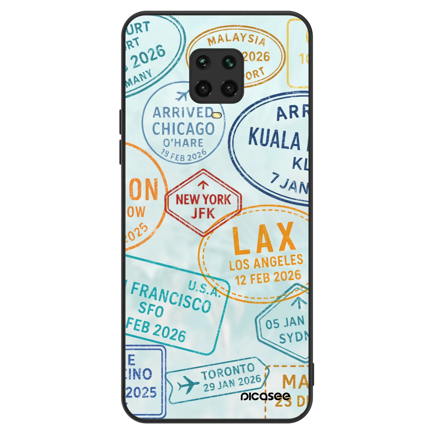 Picasee ULTIMATE CASE pro Xiaomi Redmi Note 9 Pro - PASSPORT EDITION