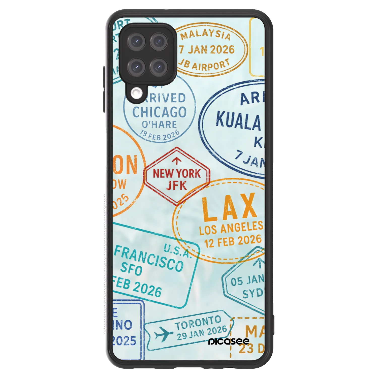 Picasee ULTIMATE CASE pro Samsung Galaxy A12 A125F - PASSPORT EDITION
