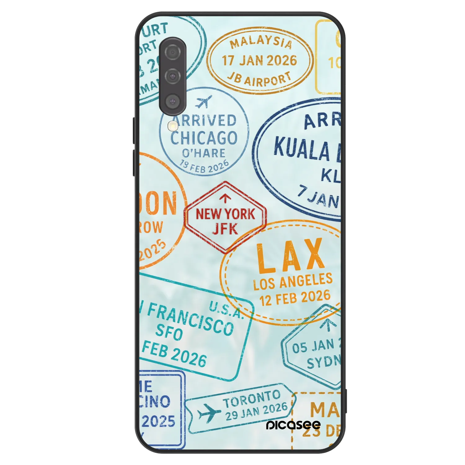 Picasee ULTIMATE CASE pro Samsung Galaxy A50 A505F - PASSPORT EDITION