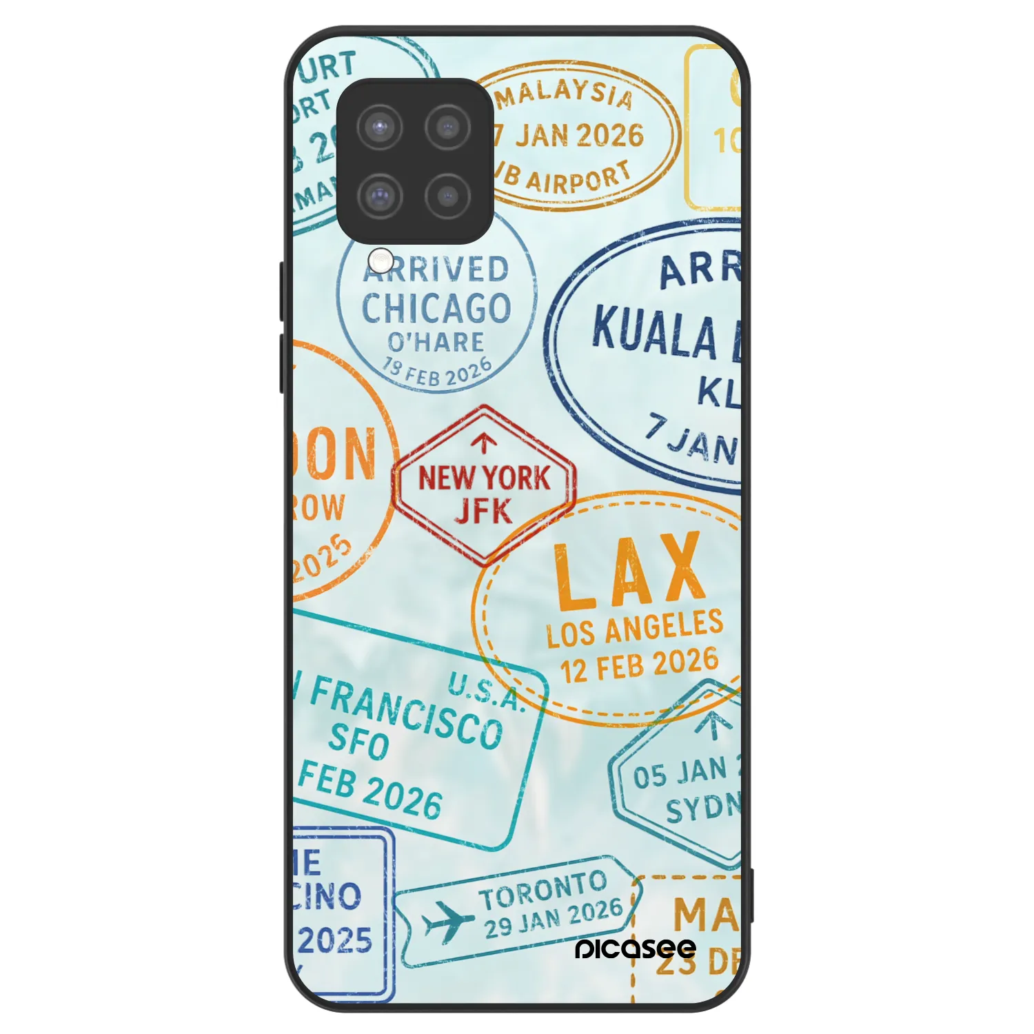 Picasee ULTIMATE CASE pro Samsung Galaxy A42 A426B - PASSPORT EDITION