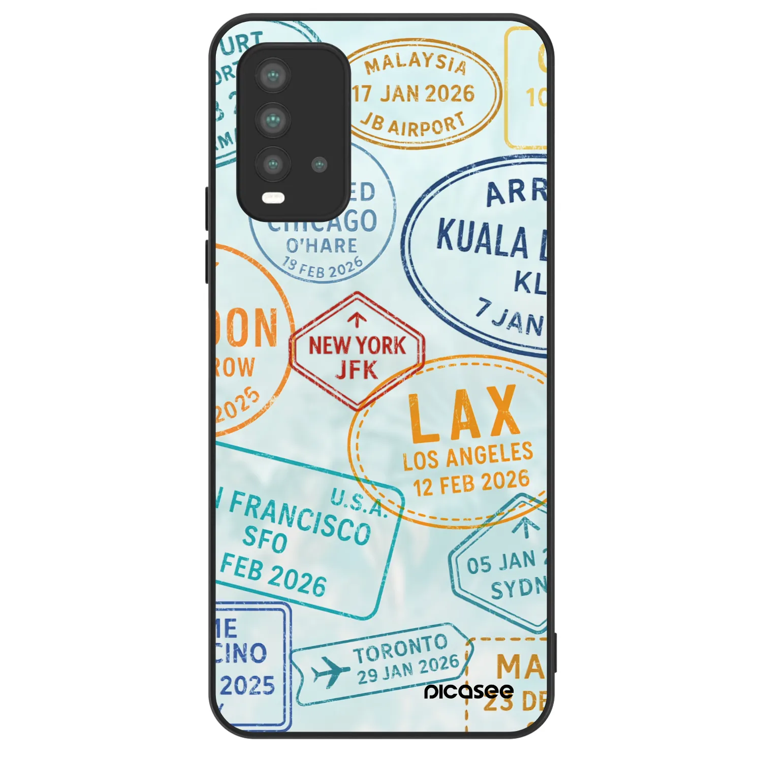 Picasee ULTIMATE CASE pro Xiaomi Redmi 9T - PASSPORT EDITION