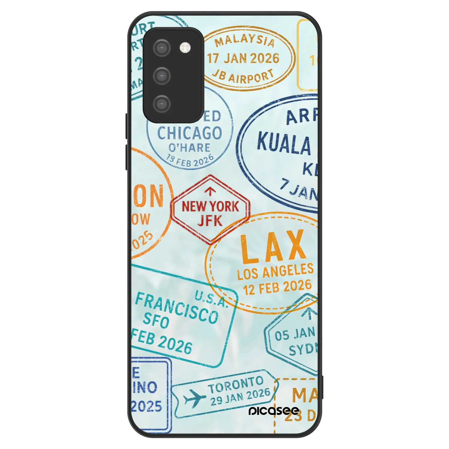 Picasee ULTIMATE CASE pro Samsung Galaxy A02s A025G - PASSPORT EDITION