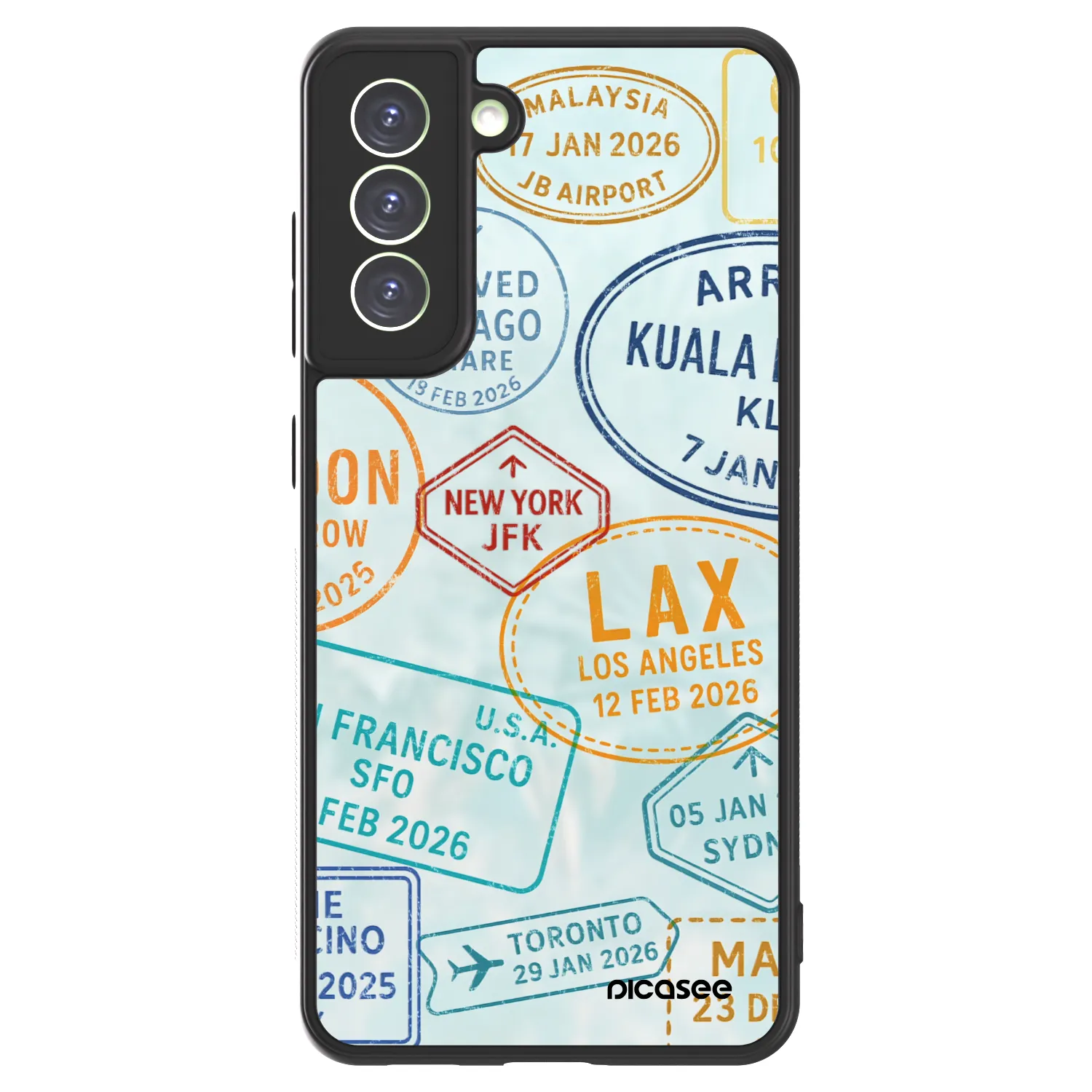 Picasee ULTIMATE CASE pro Samsung Galaxy S21 FE 5G - PASSPORT EDITION