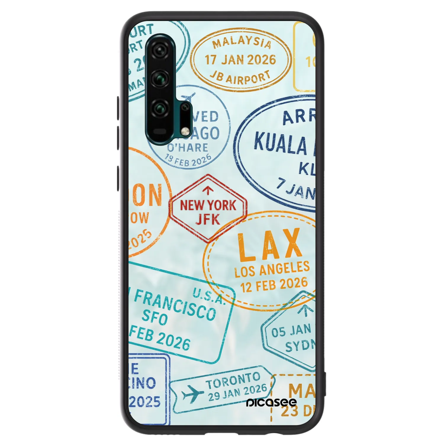 Picasee ULTIMATE CASE pro Honor 20 Pro - PASSPORT EDITION