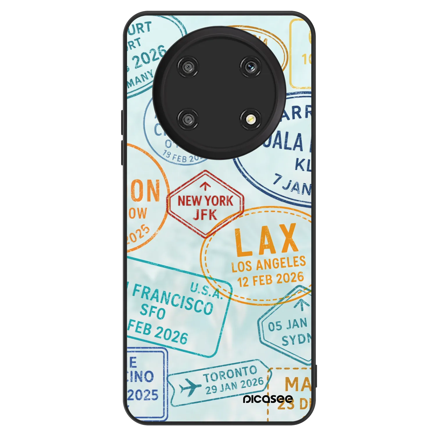 Picasee ULTIMATE CASE pro Honor Magic4 Lite 5G - PASSPORT EDITION