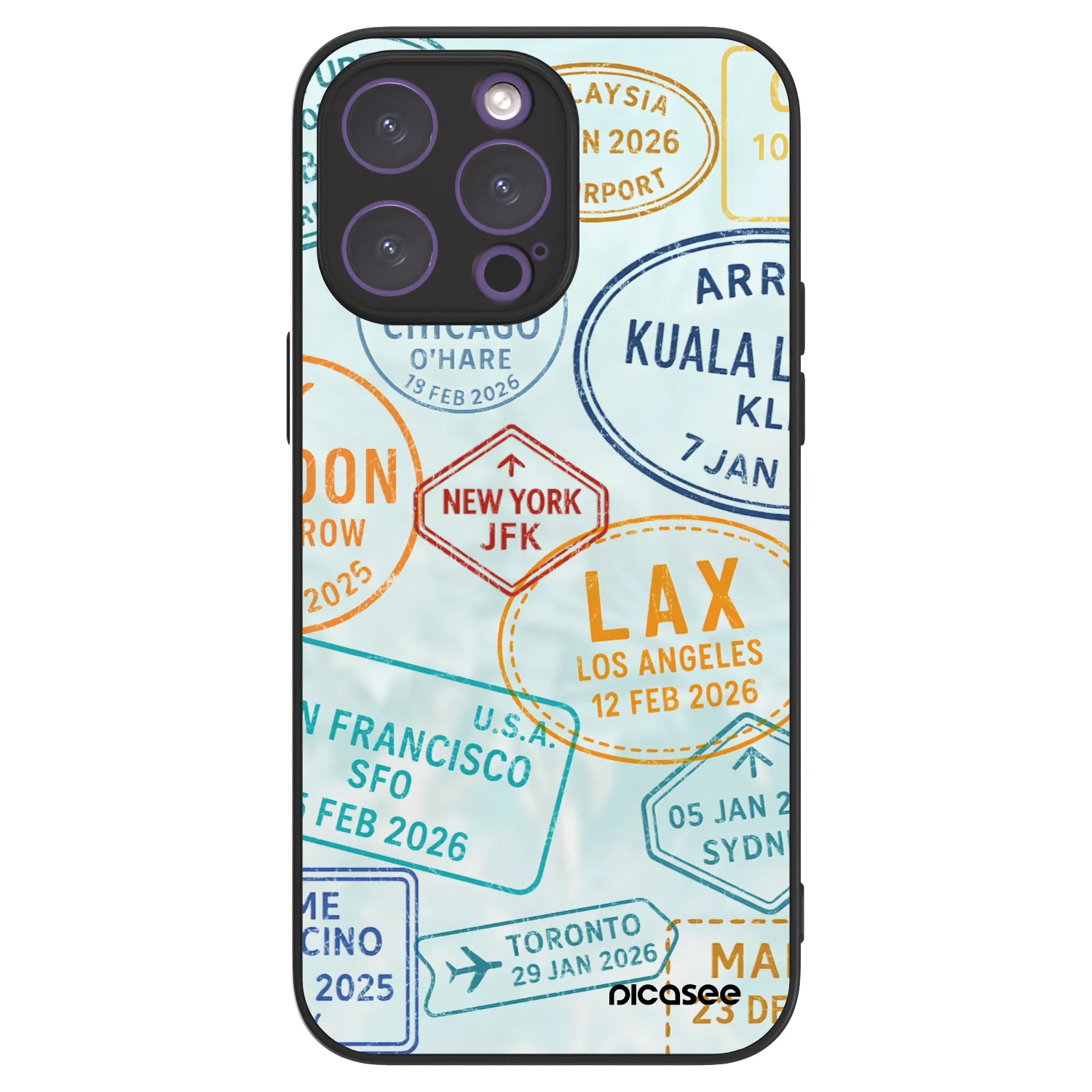 Picasee ULTIMATE CASE pro Apple iPhone 14 Pro Max - PASSPORT EDITION