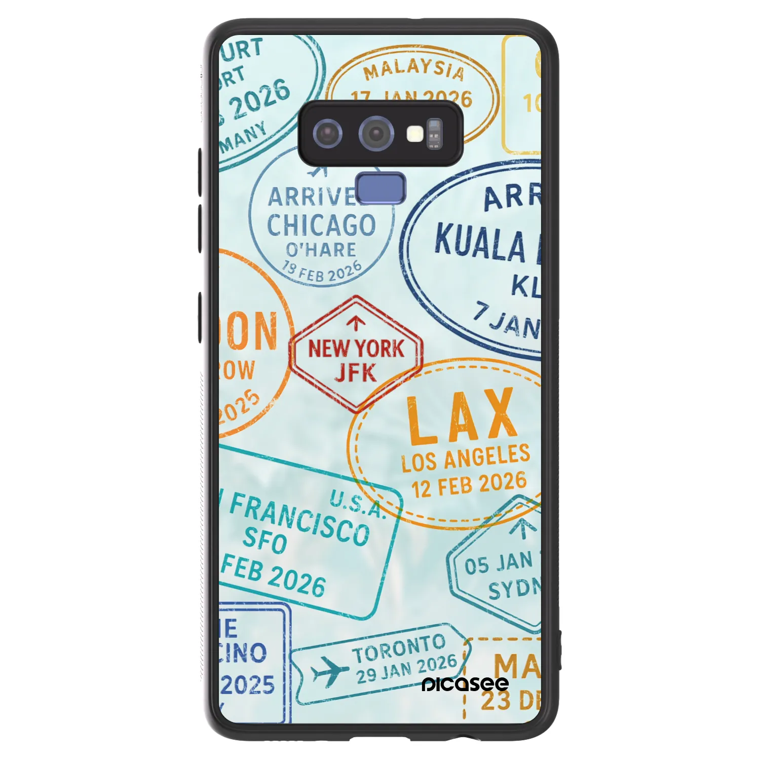 Picasee ULTIMATE CASE pro Samsung Galaxy Note 9 N960F - PASSPORT EDITION