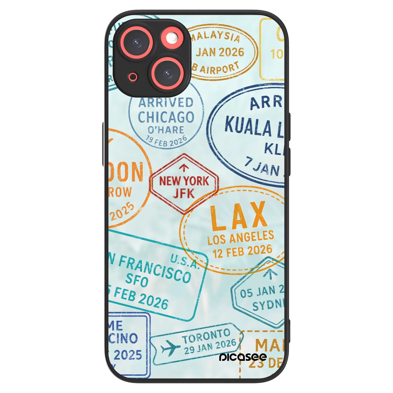 Picasee ULTIMATE CASE MagSafe pro Apple iPhone 13 - PASSPORT EDITION