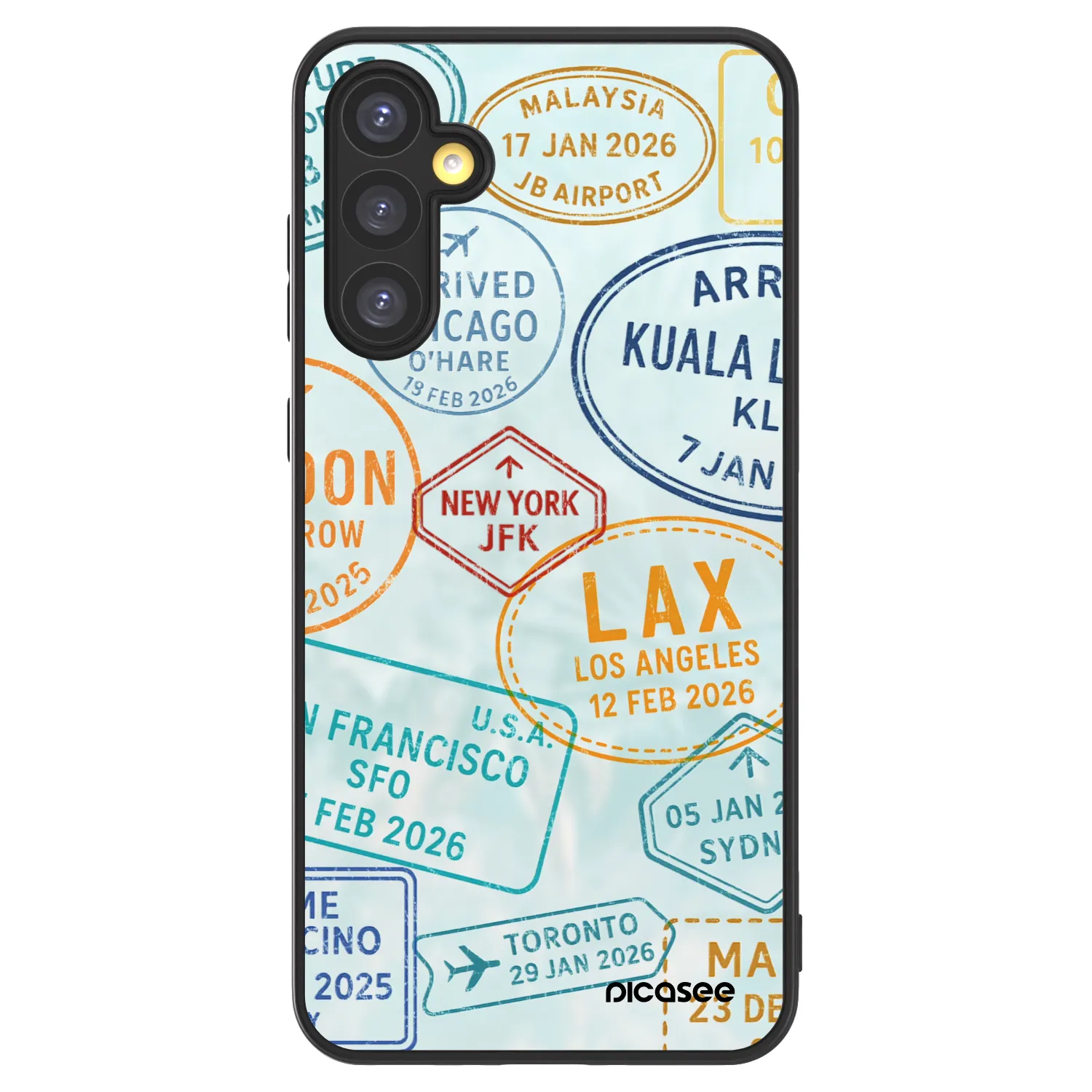 Picasee ULTIMATE CASE pro Samsung Galaxy A34 5G A346B - PASSPORT EDITION