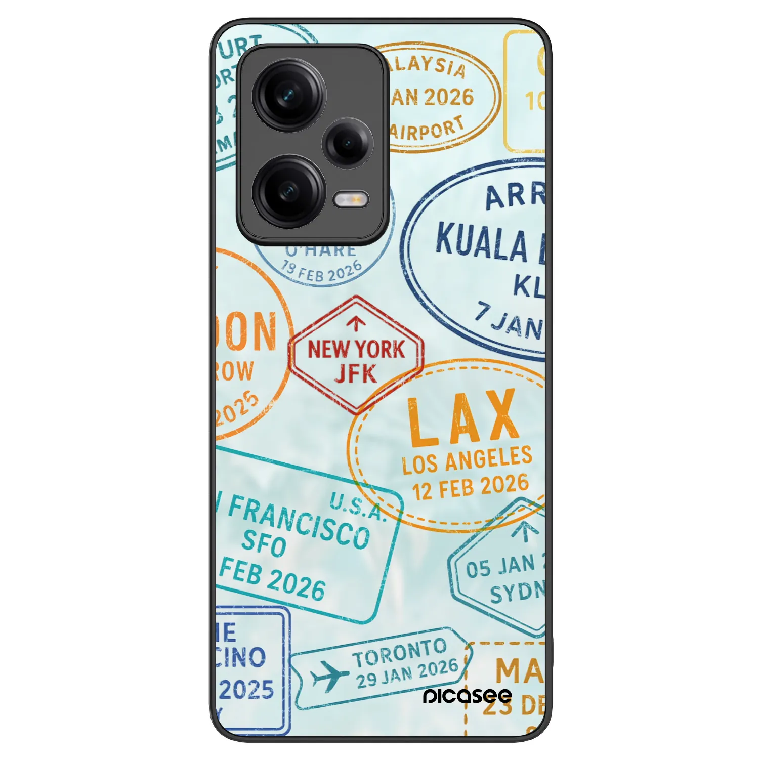 Picasee ULTIMATE CASE pro Xiaomi Redmi Note 12 Pro 5G - PASSPORT EDITION