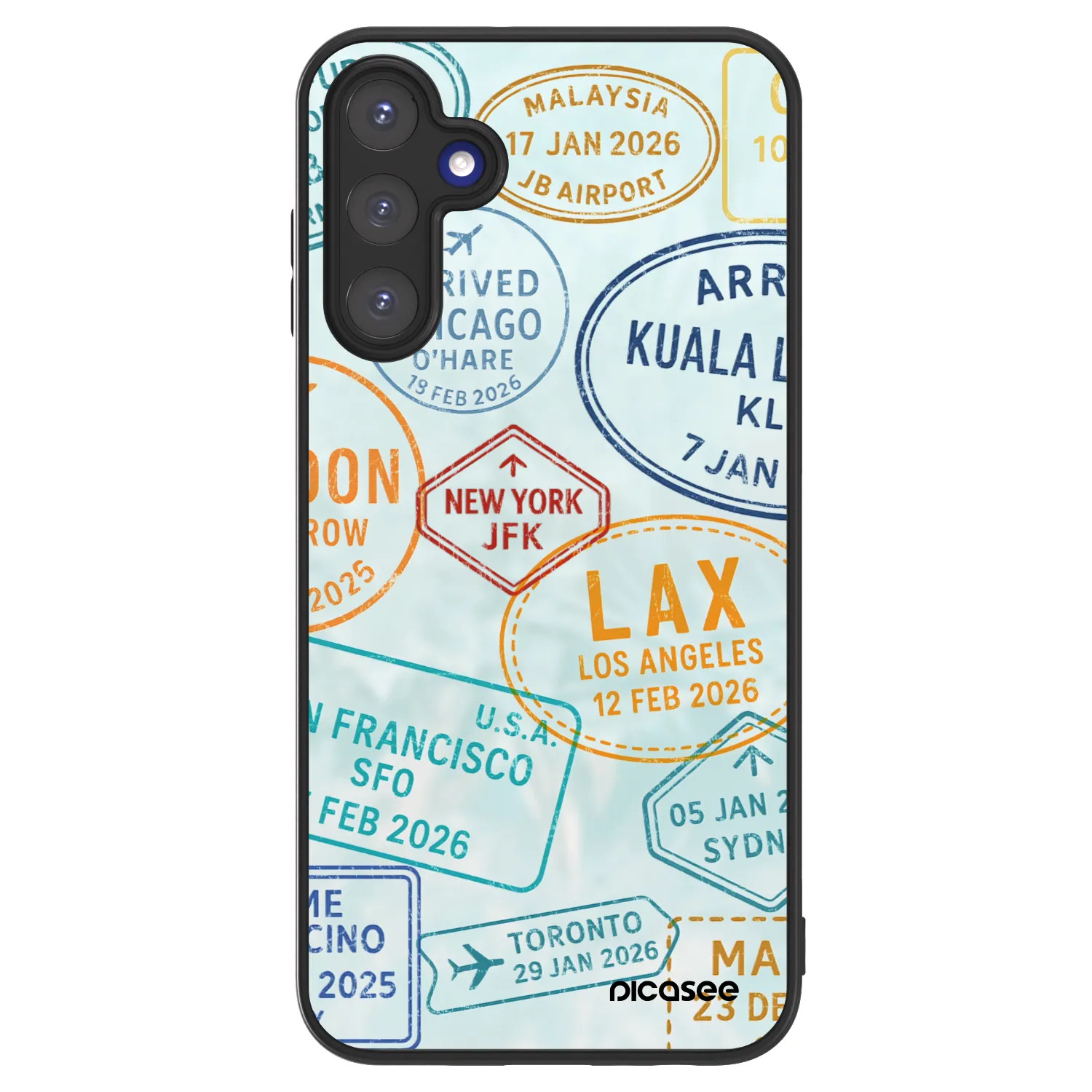 Picasee ULTIMATE CASE pro Samsung Galaxy A15 A155F 4G - PASSPORT EDITION
