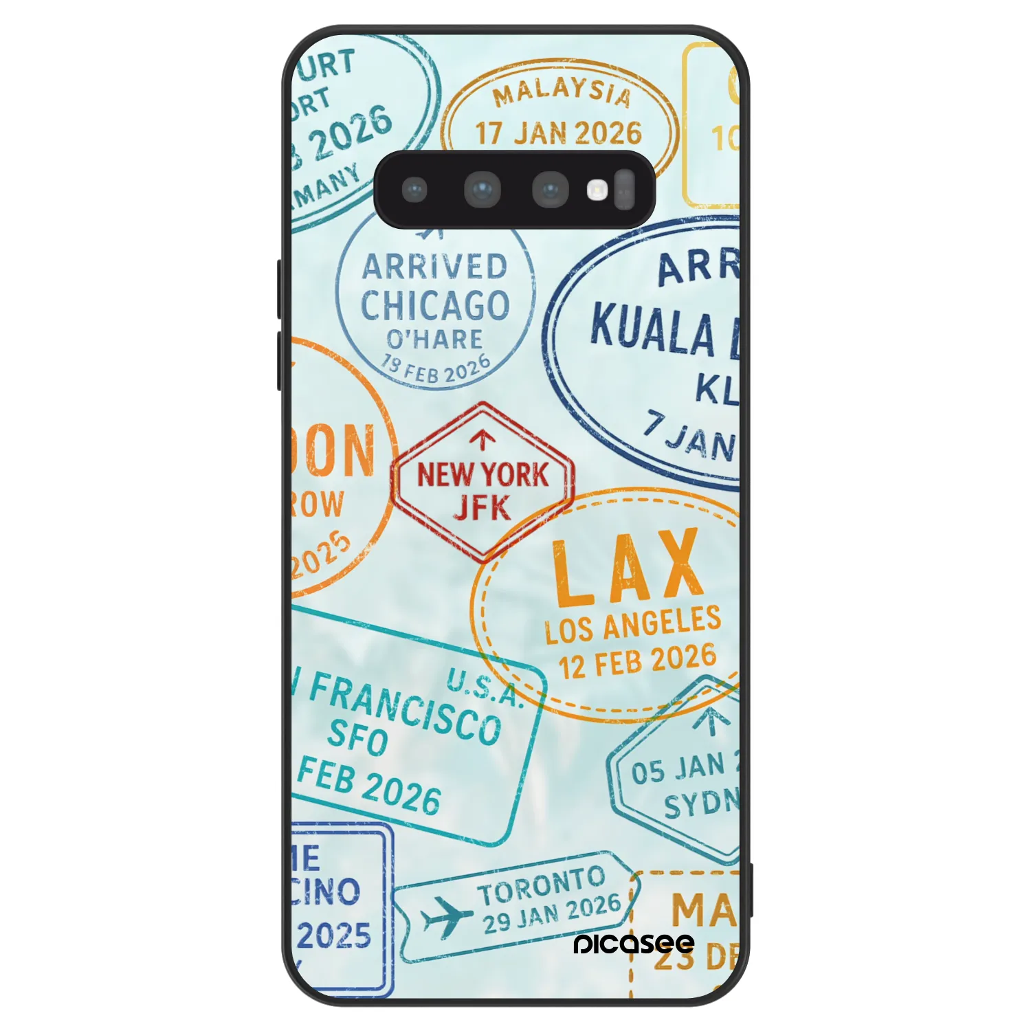 Picasee ULTIMATE CASE pro Samsung Galaxy S10 Plus G975 - PASSPORT EDITION