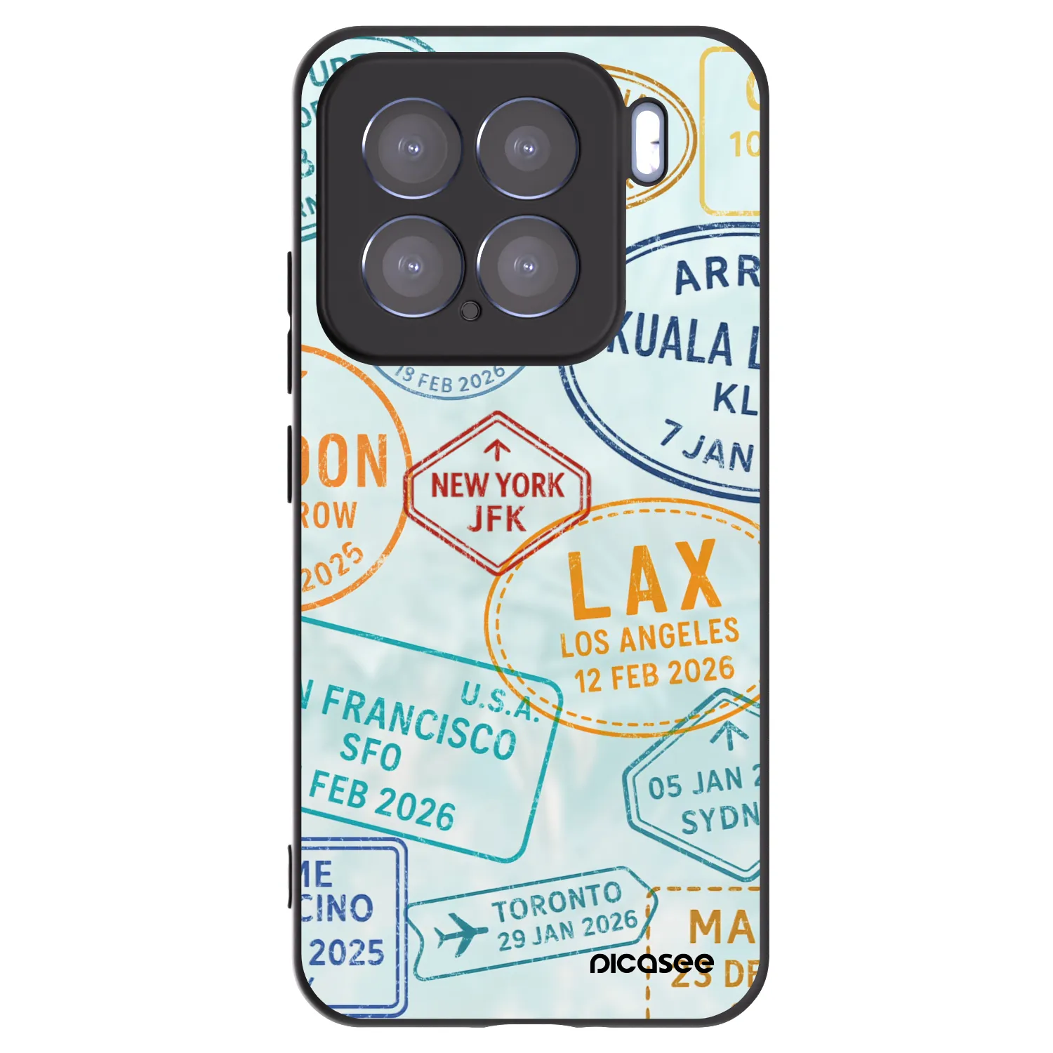 Picasee silikonový černý obal pro Xiaomi 15 - PASSPORT EDITION