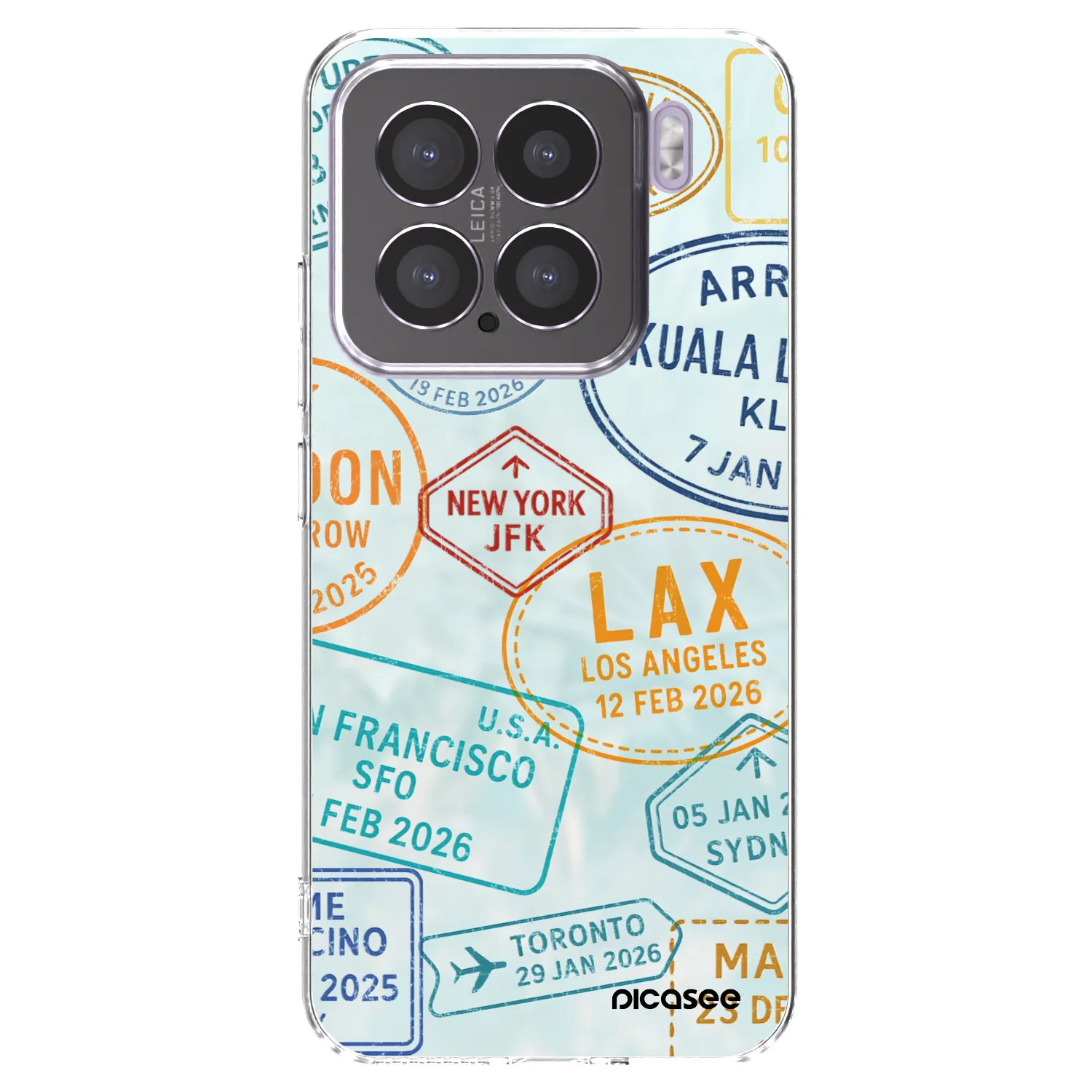Picasee silikonový průhledný obal pro Xiaomi 15 - PASSPORT EDITION